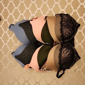 Size 34dd bundle of 6 Victoria bras